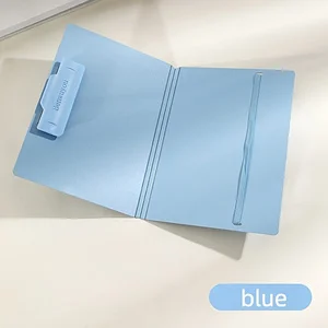 1pc A5 Folding Folder, Made of Durable PP Material, Easy to Store and Portable, Suitable for Offices and Schools