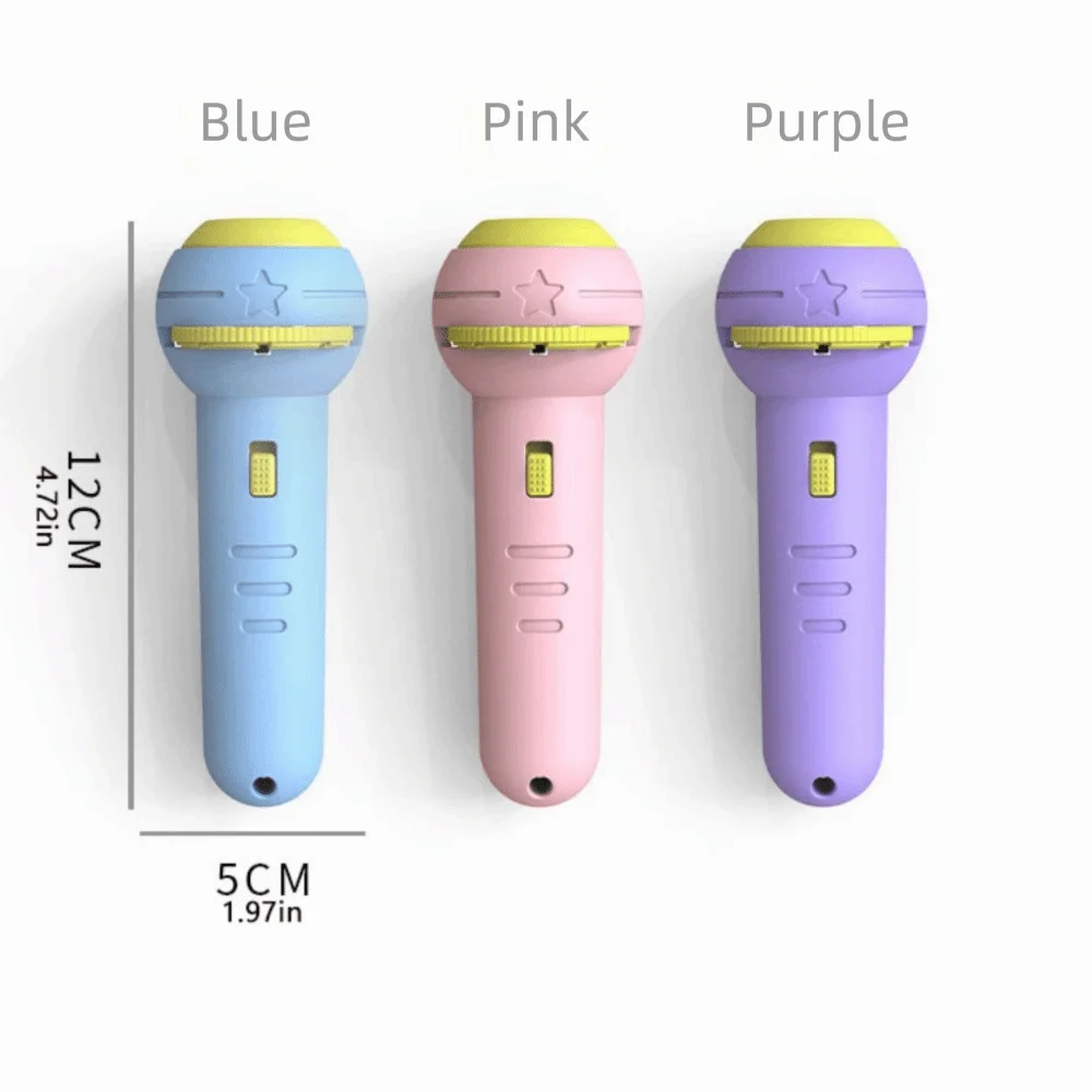 128 Patterns Children Projector Flashlight Early Education 16 Cards Flashlight Projector Multiple colors Animal Pattern