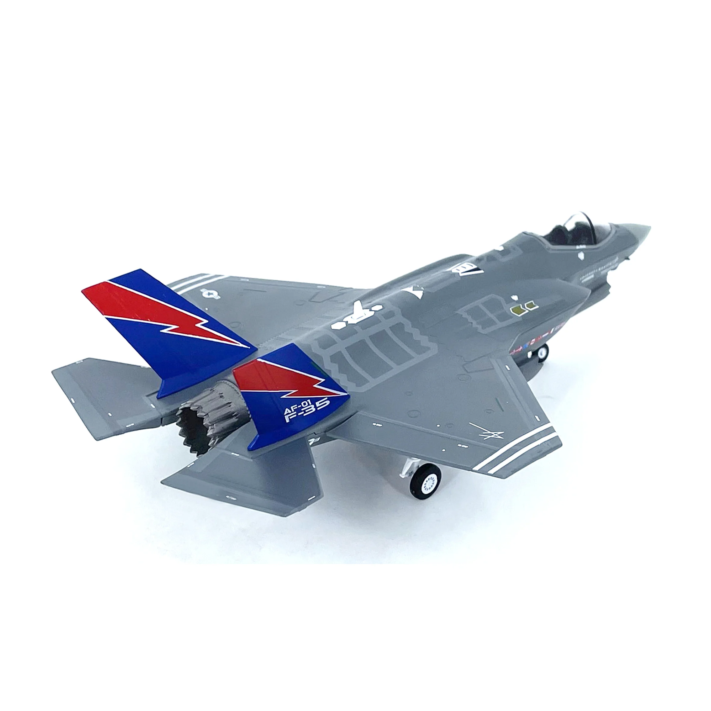 1: 72 model koleksi statis dari logam campuran F-35A AS