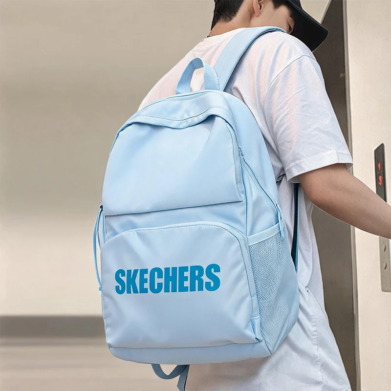 large-capacity-travel-backpack-blue-unisex-student-bookbag-casual-simple-style-leisure-outdoor-bag-for-men-and-women