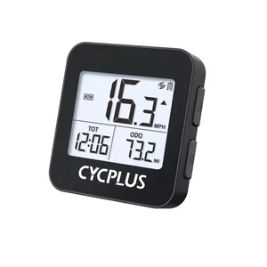 Cycplus gps bicicleta computador sem fio cronômetro ipx6 à prova dwaterproof água ciclismo odômetro acessórios da bicicleta velocímetro 10 principais vendas relógio corrida com gps - №4