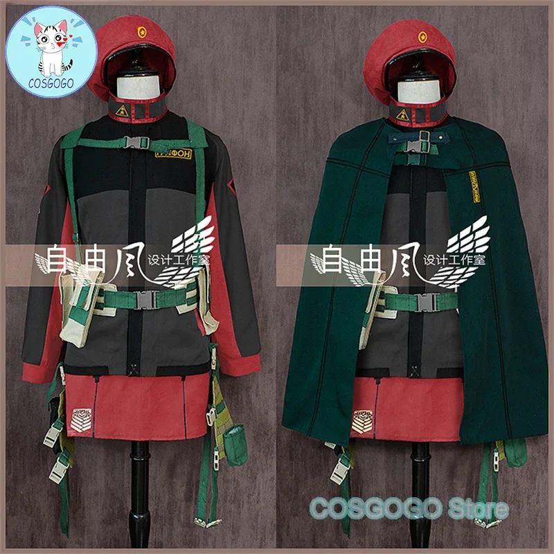 COSGOGO [Customized] Game Girls Frontline AK74M Cosplay Costume Uniform Halloween Outfit For Men Role Play Clothing New