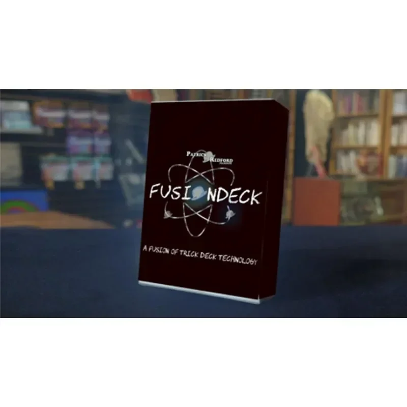 

Fusion Deck (Red) by Patrick Redford Card Magic Close Up Magic Trick Magia Magie Magicians Prop Accessory Illusion Gimmick