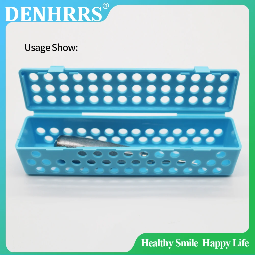 Dental Sterilization Box For Forceps Tooth Extraction Elevators Surgical Instrument Holder Plastic Disinfection Placing Case New