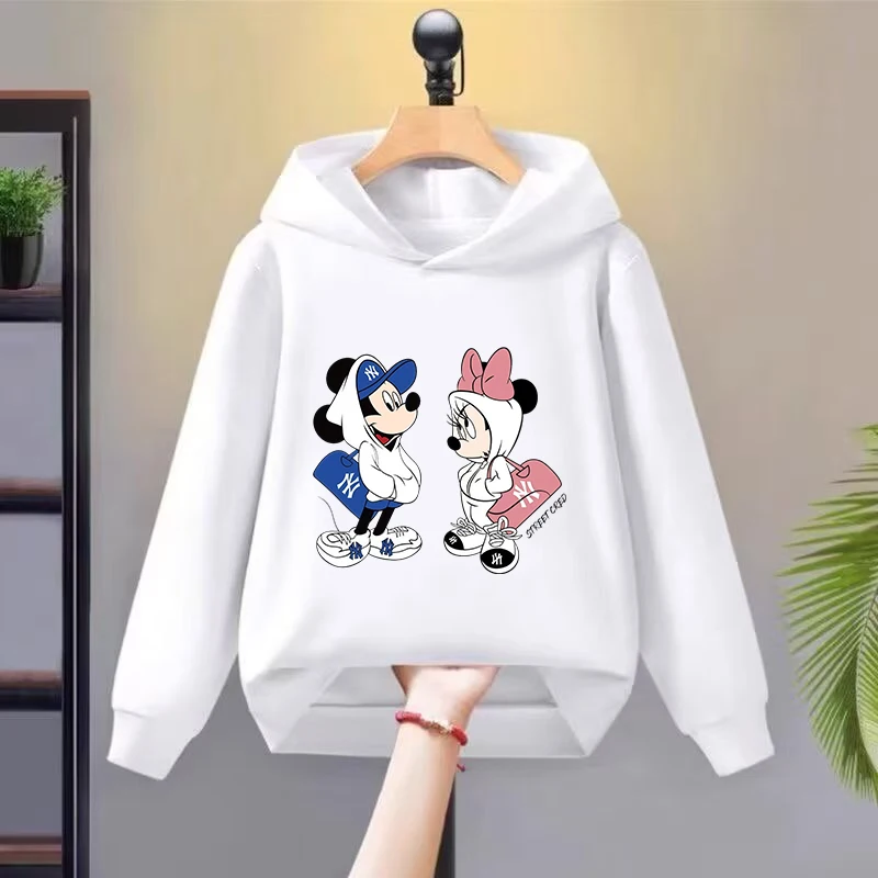 

Disney Licensed Unisex Kids' Street-Style Mickey & Minnie Hoodie: Unlock the Fusion of Playfulness and Fashion