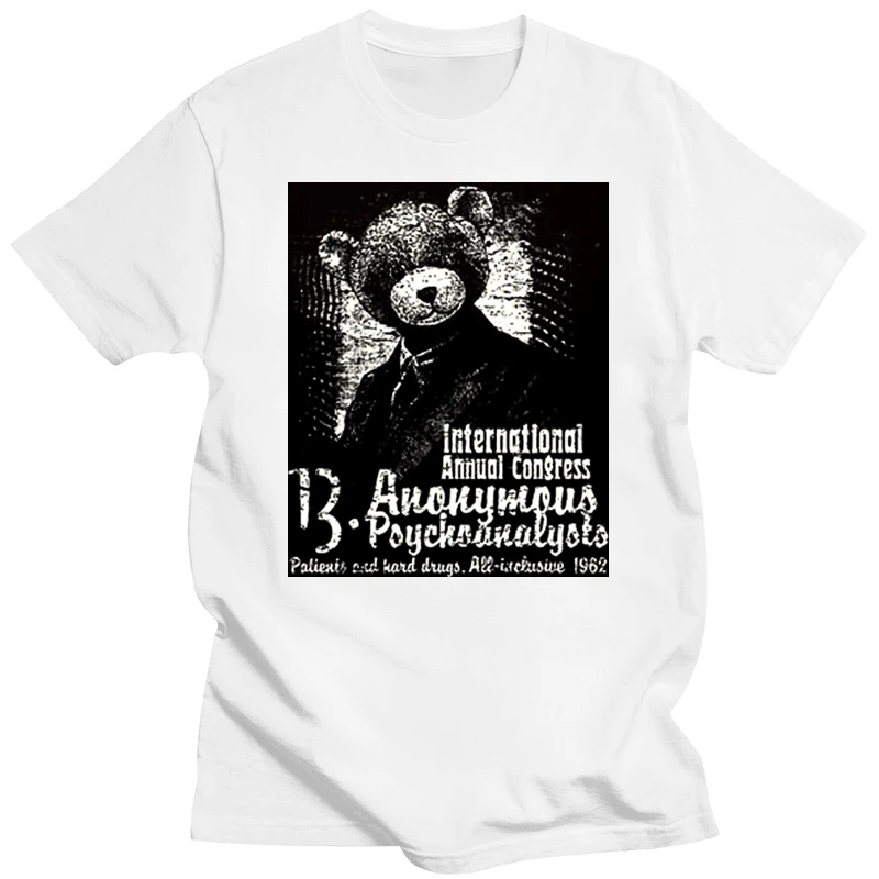 Anonymous Psychoanalysts T-Shirt Mens Womens Xmas Christmas Gift Present Funny Top Quality Tee Shirt