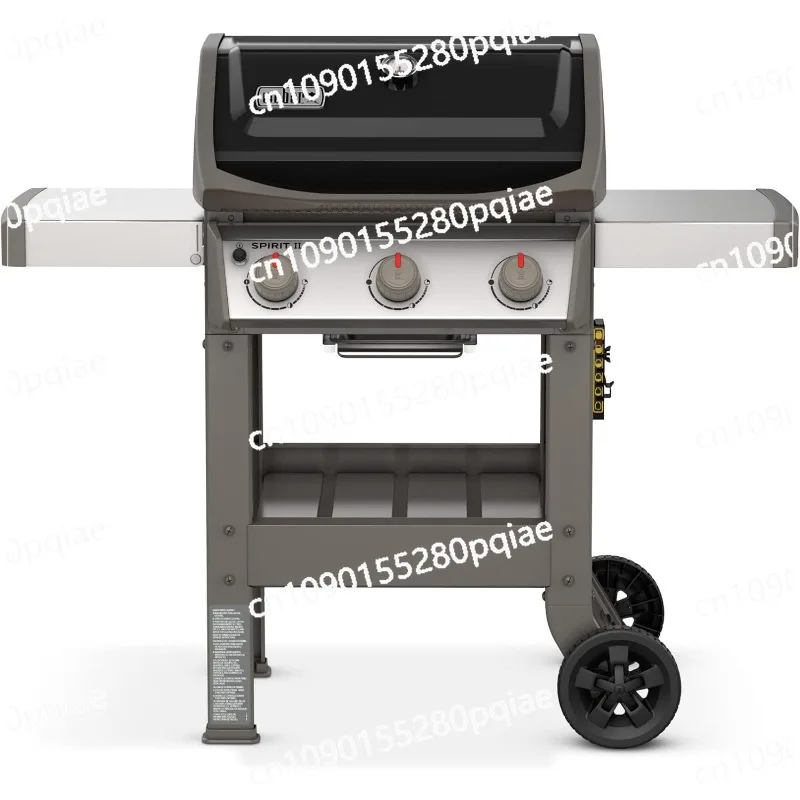 

Weber Spirit II E-310 3-конфорка для жидкости, черный