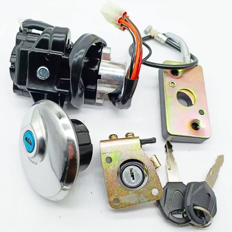 

Ignition Switch Lock Gas Cap Set Lock Key For Suzuki GZ125 1998/1999/2000/2001/2002/2003/GZ250 1999/2000/2001/2002/2003-2011