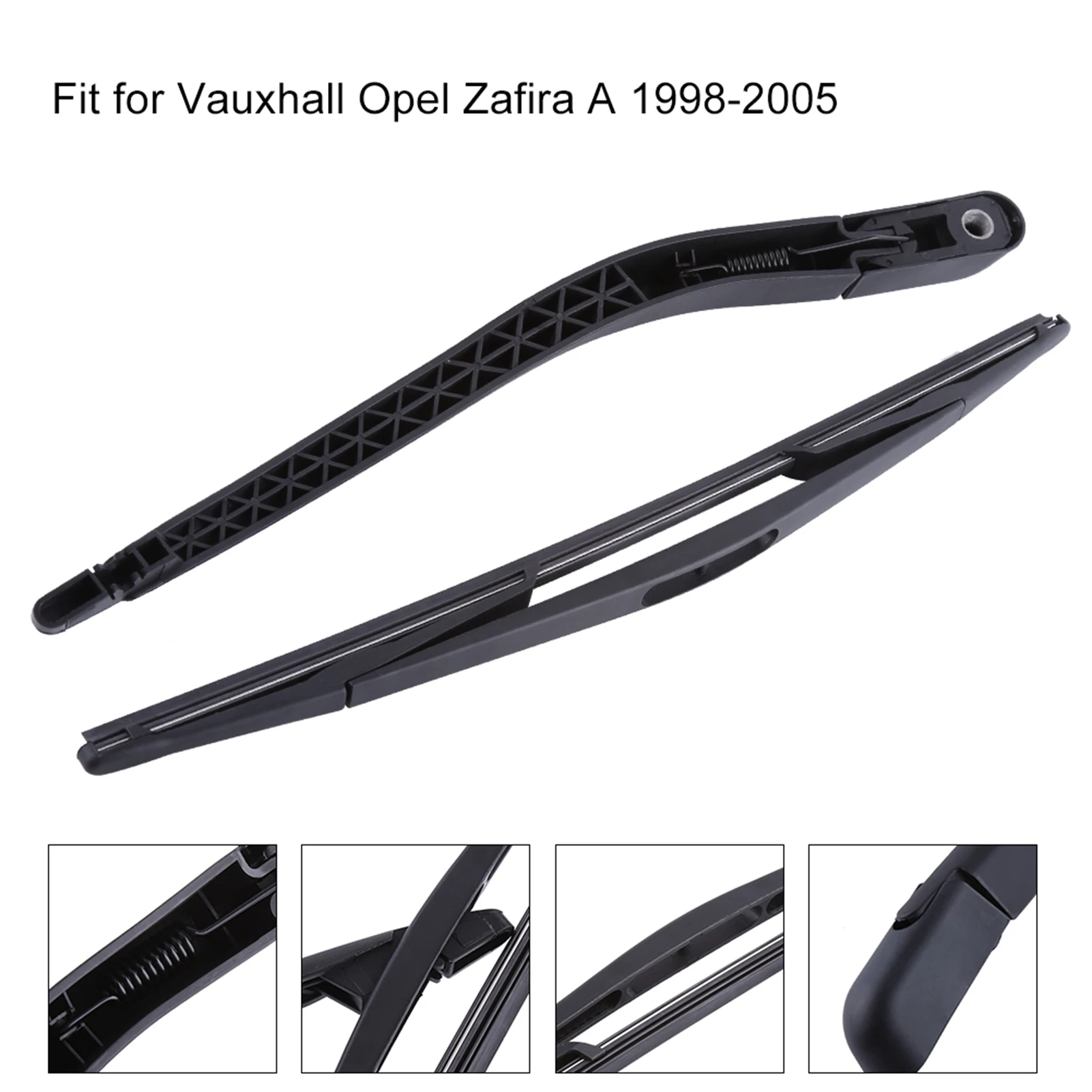 Car Rear Windshield Wiper Car Rear Window Windshield Windscreen Wiper Arm Blade For Vauxhall Opel Zafira A 1998-2005