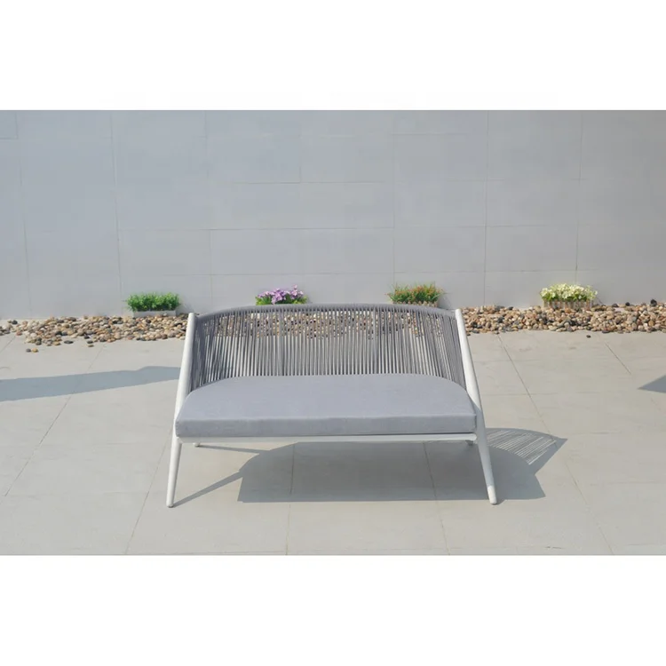 

Sets Aluminum Chair Outdoor Garden Rattan Furniture Lounge Sofa Set Rope Furniture Set Woven Rope Outdoor Furniture