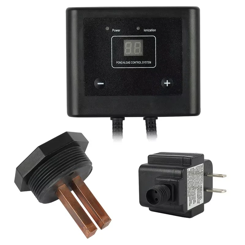 Anti-Algae Copper Ion Generator Electronic Water Treatment System Suitable for Koi Pond Lake Aquarium Purifier Fast Delivery