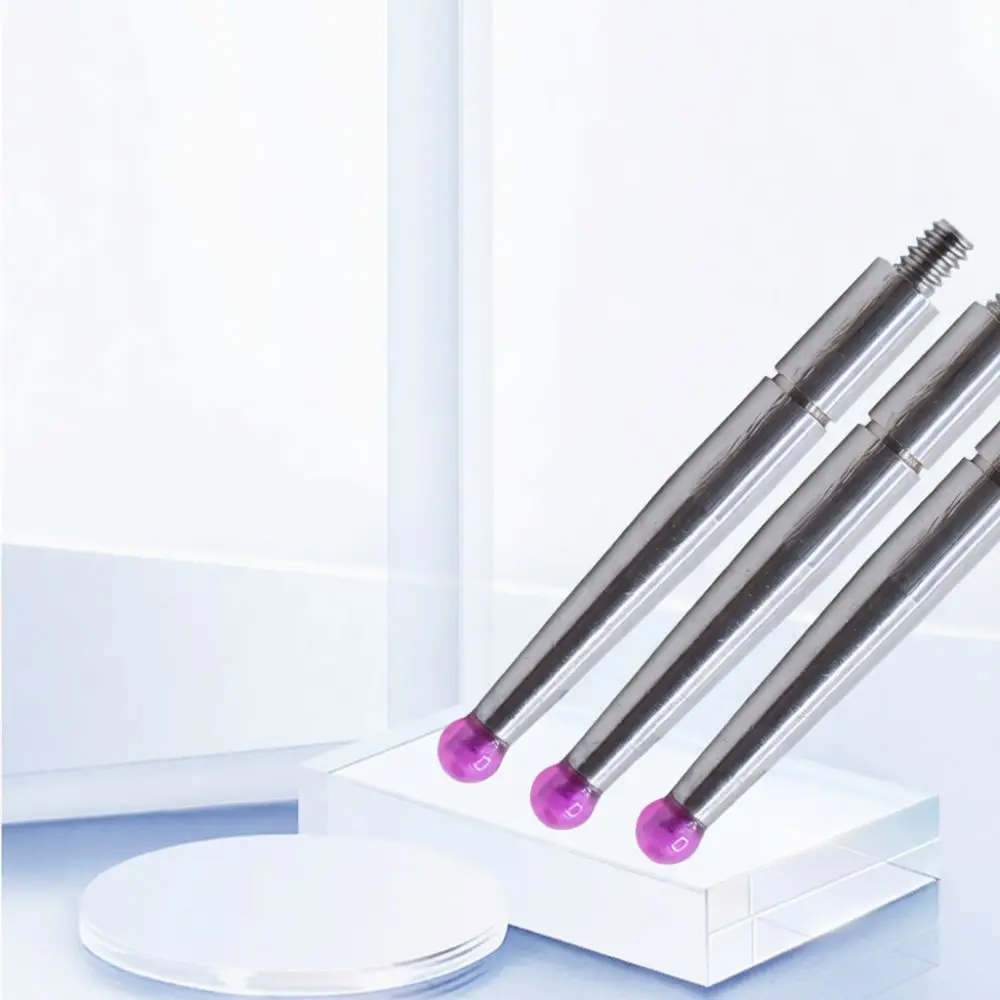 Ruby Tipped Measurement Probe For Lever Dial Indicator Gauge Professional Accessory For Aligning And Surface Testing Accuracy