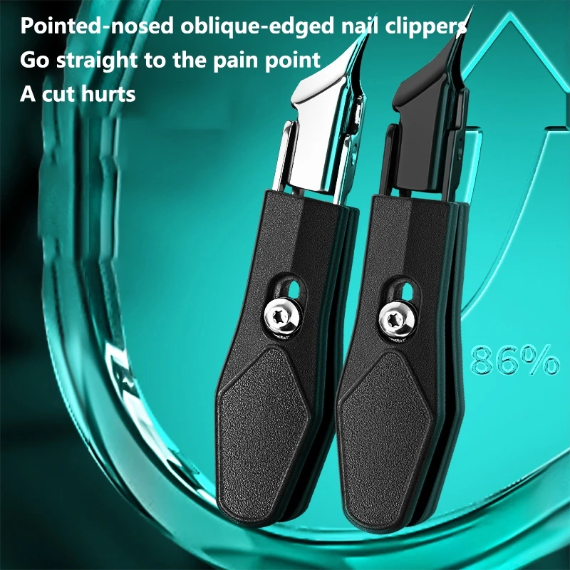 

Ultimate Precision Professional Stainless Steel Nail Clipper Cuticle Nippers Especially Suitable for Ingrown Toenails Nail care