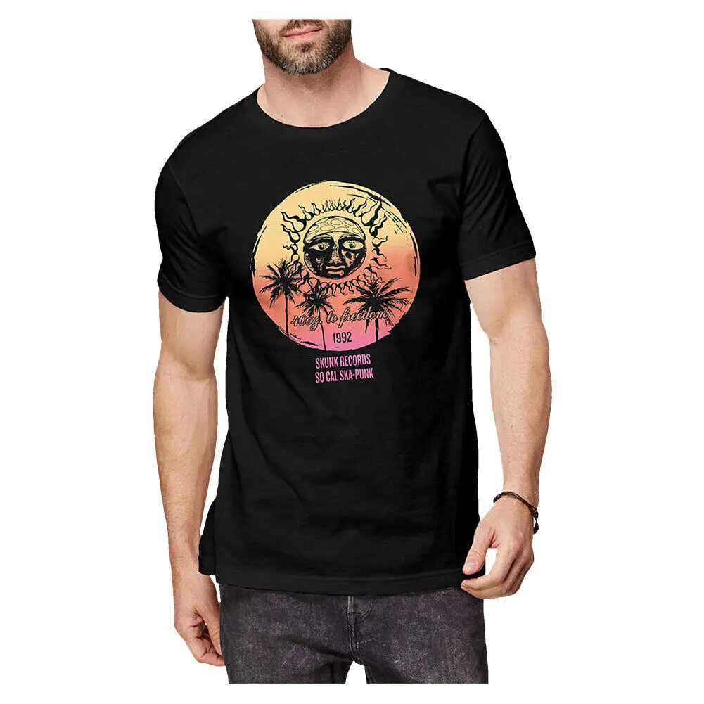 

Men's Sublime Skunk Records Slim Fit T-Shirt X-Large Black