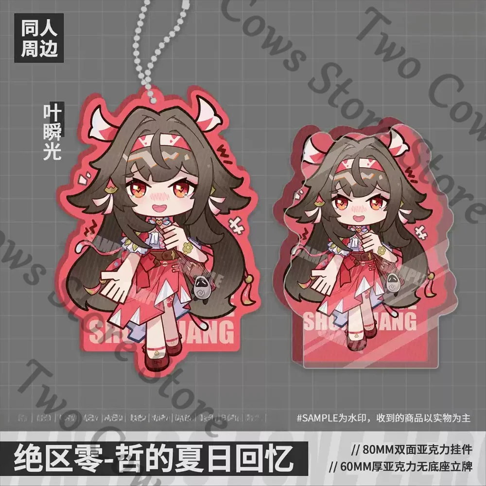 

Colleagues Zenless Zone Zero Ye Shunguang Acrylic Pendant Standing Sign Decoration for Anime Fans Indicative Board Peripheral