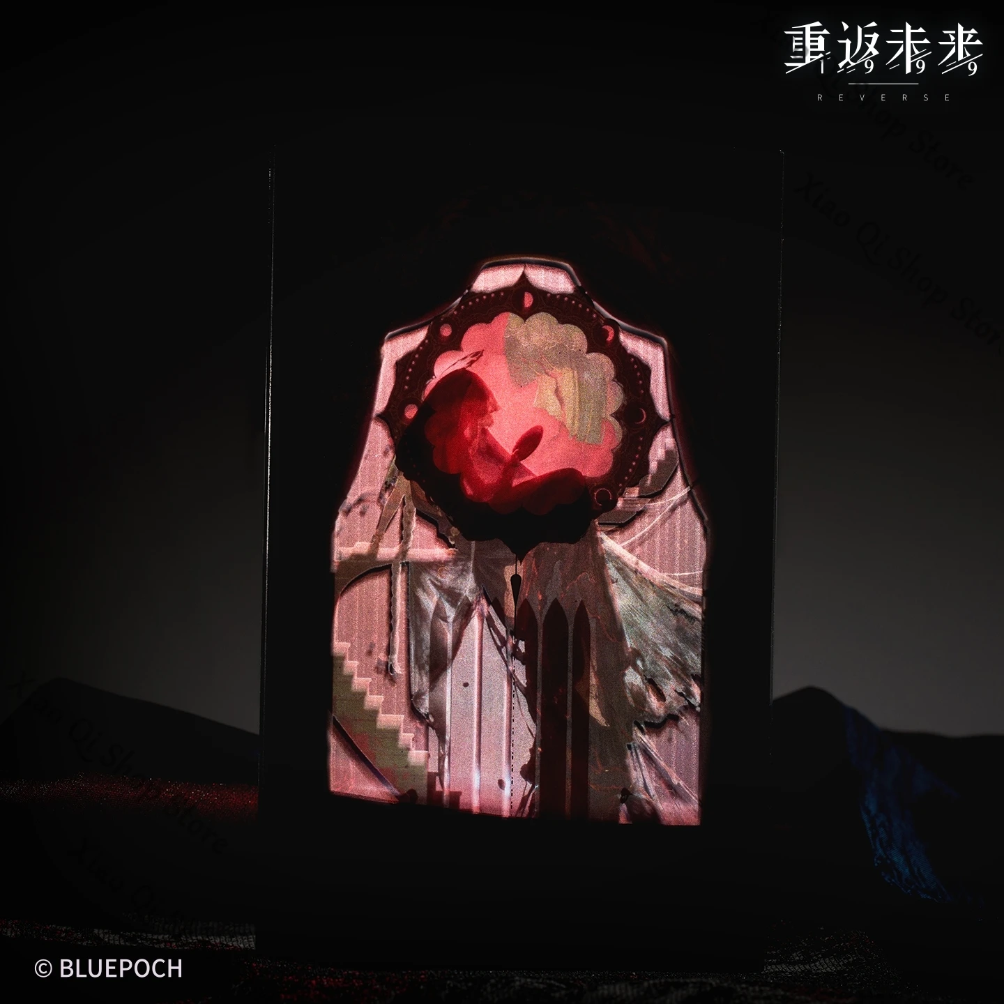 عكس: 1999 سلسلة إيب آند فلو القلب Semmelweis Quicksand الاكريليك الديكور الرسمي الأصلي