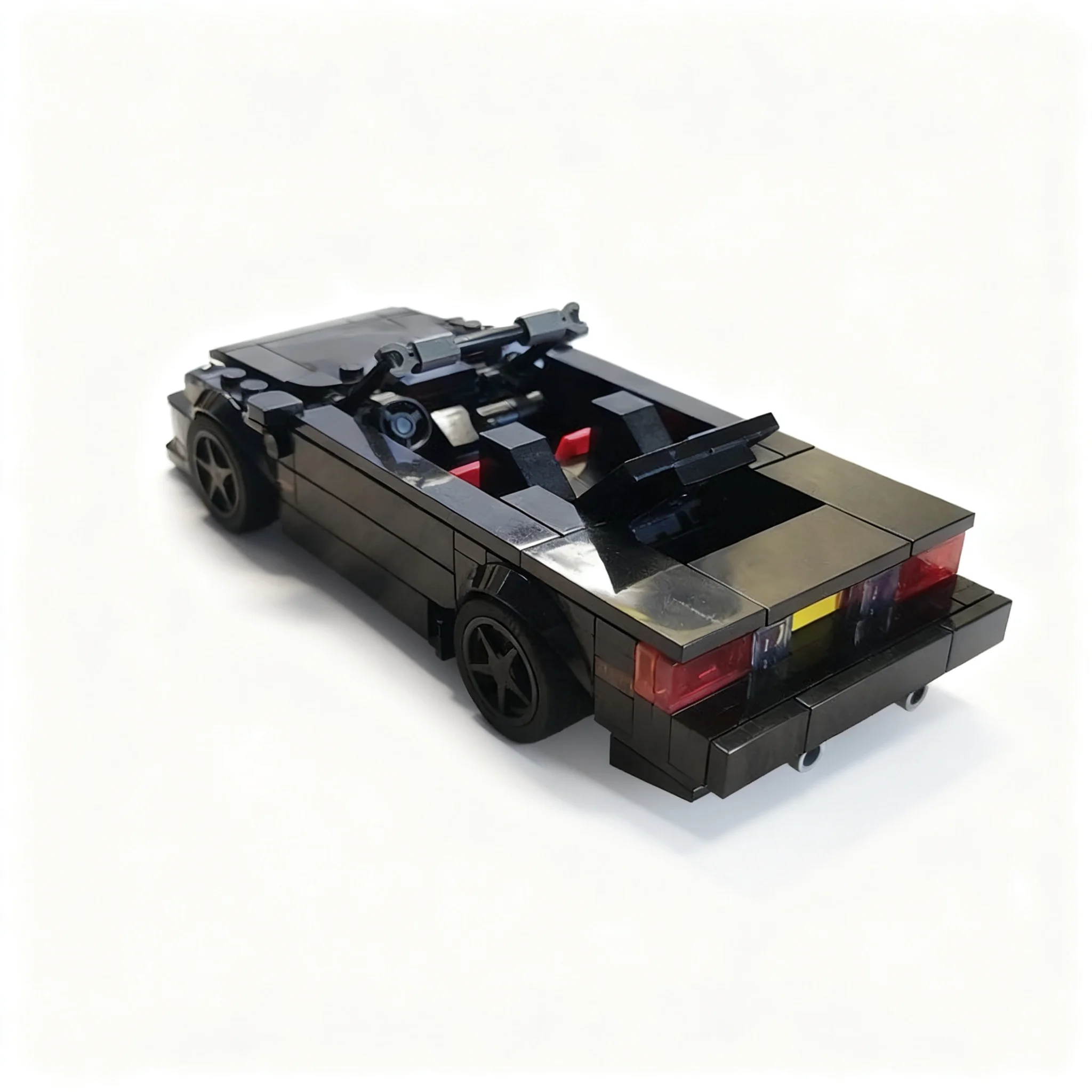 247pcs MOC American Auto New Edge Custom Cabrio City Champions Model Building Blocks Architecture Toys Birthday Gifts Assemble