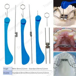 1szt Dental Palatal Expander Orthodontic Expansion Screw Rapid Palatal Expander Stainless 8/9/11/13mm