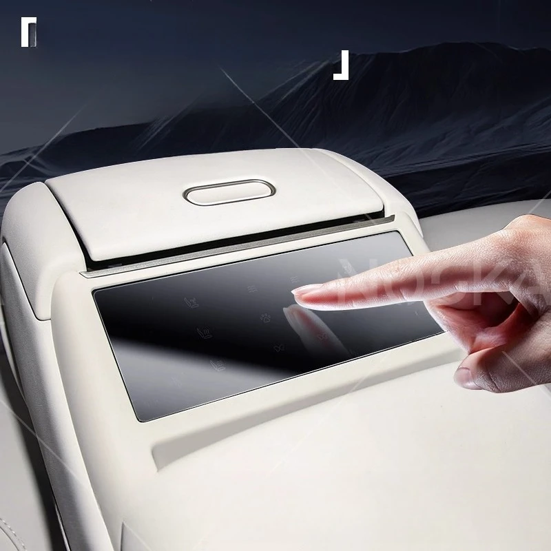 For Avatr 07/12 Rear Air Conditioner Control Display Screen Protector Matte Anti-fingerprint Supplies Scratch-resistant Tools