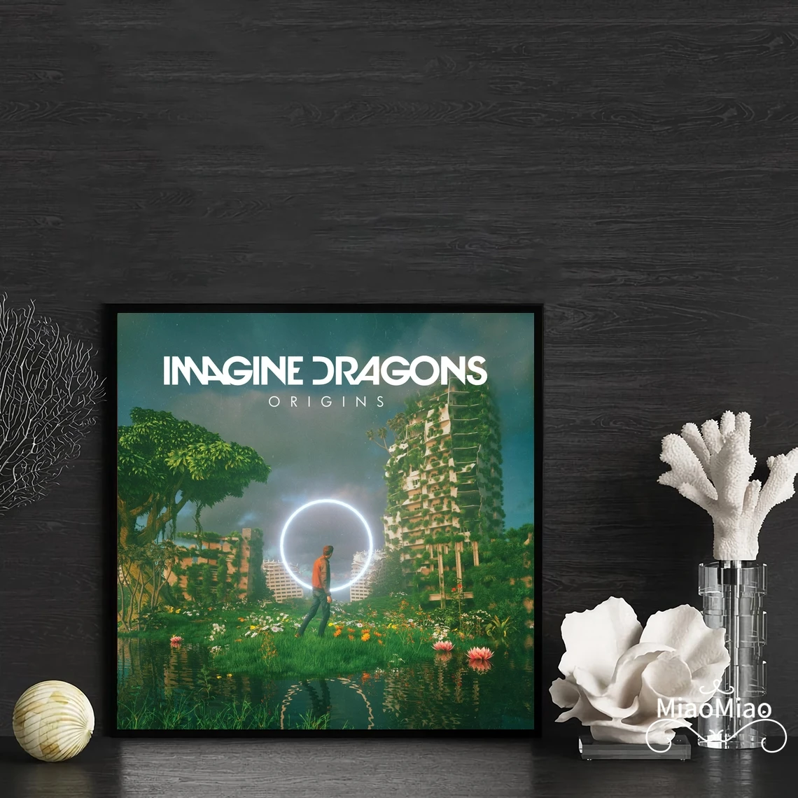 

Imagine Dragons Origins Music Album Cover Poster Canvas Art Print Home Decor Wall Painting ( No Frame )