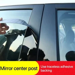 For JAC S2 2015-2019 S3 S4 2013-2019 S5 2014-2019 Car Central Middle Column PC Window Trims Decoration B C Pillar Strip Car Good