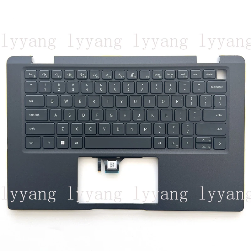 

f New For Dell Latitude 7320 Upper Case Cover Palmrest with Keyboard DXP1H 0DXP1H