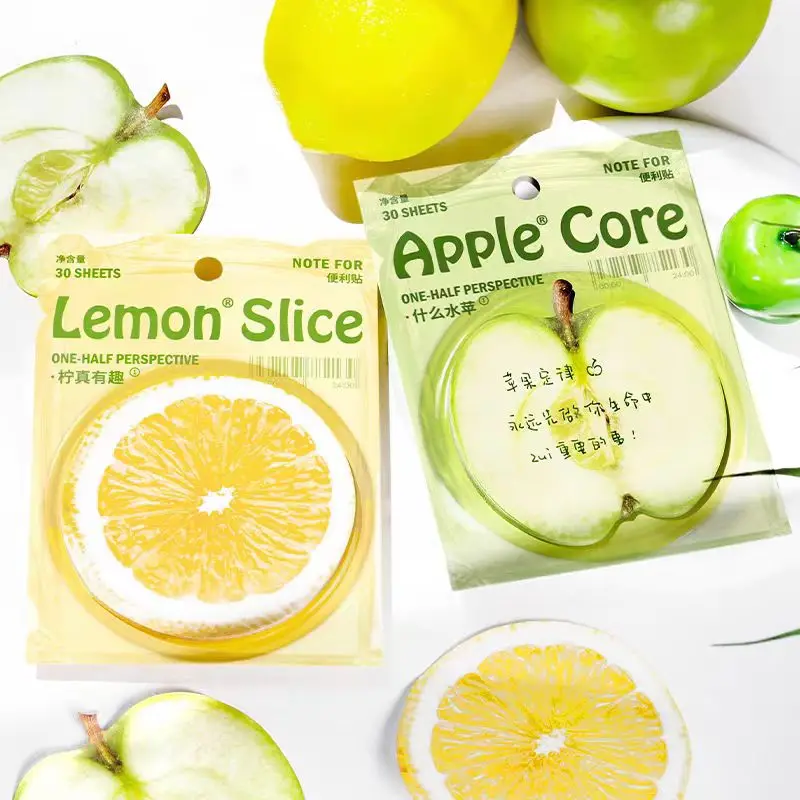 30 Pcs Cute Sticky Notes Fruits Sticky Kawaii Sticky Notes Fun Sticky Notes Cute Notepads Sticky Note Pads Self Stick Memo Pad