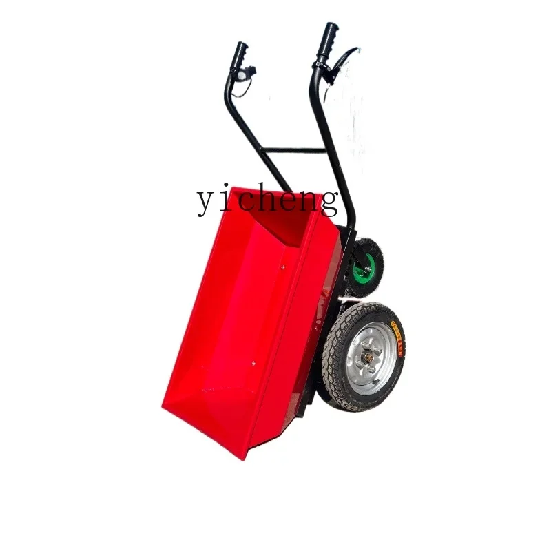 

TQH agricultural trolley greenhouse farm truck small electric trolley construction site truck