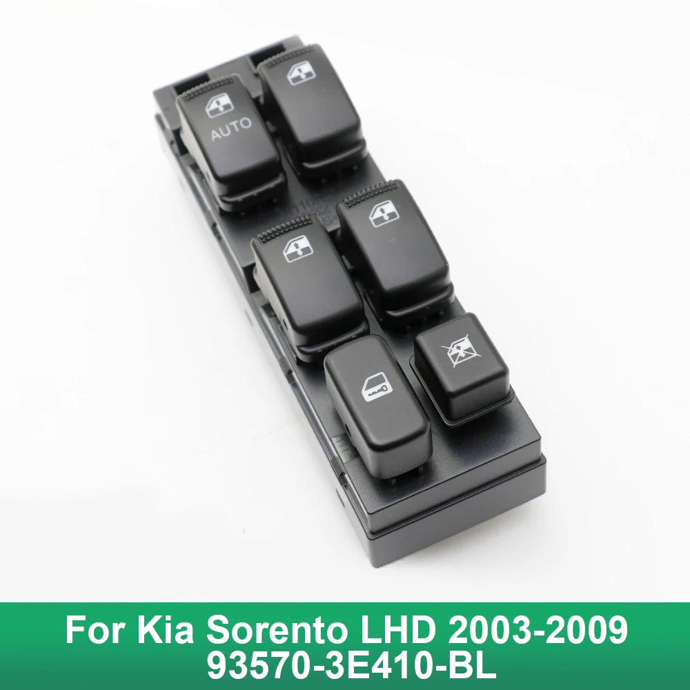 NEVOSA For Kia Sorento LHD 2003 2004 2005 2009  93570-3E410-BL Power Window Control Switch Button 935703E410 93570-3E410