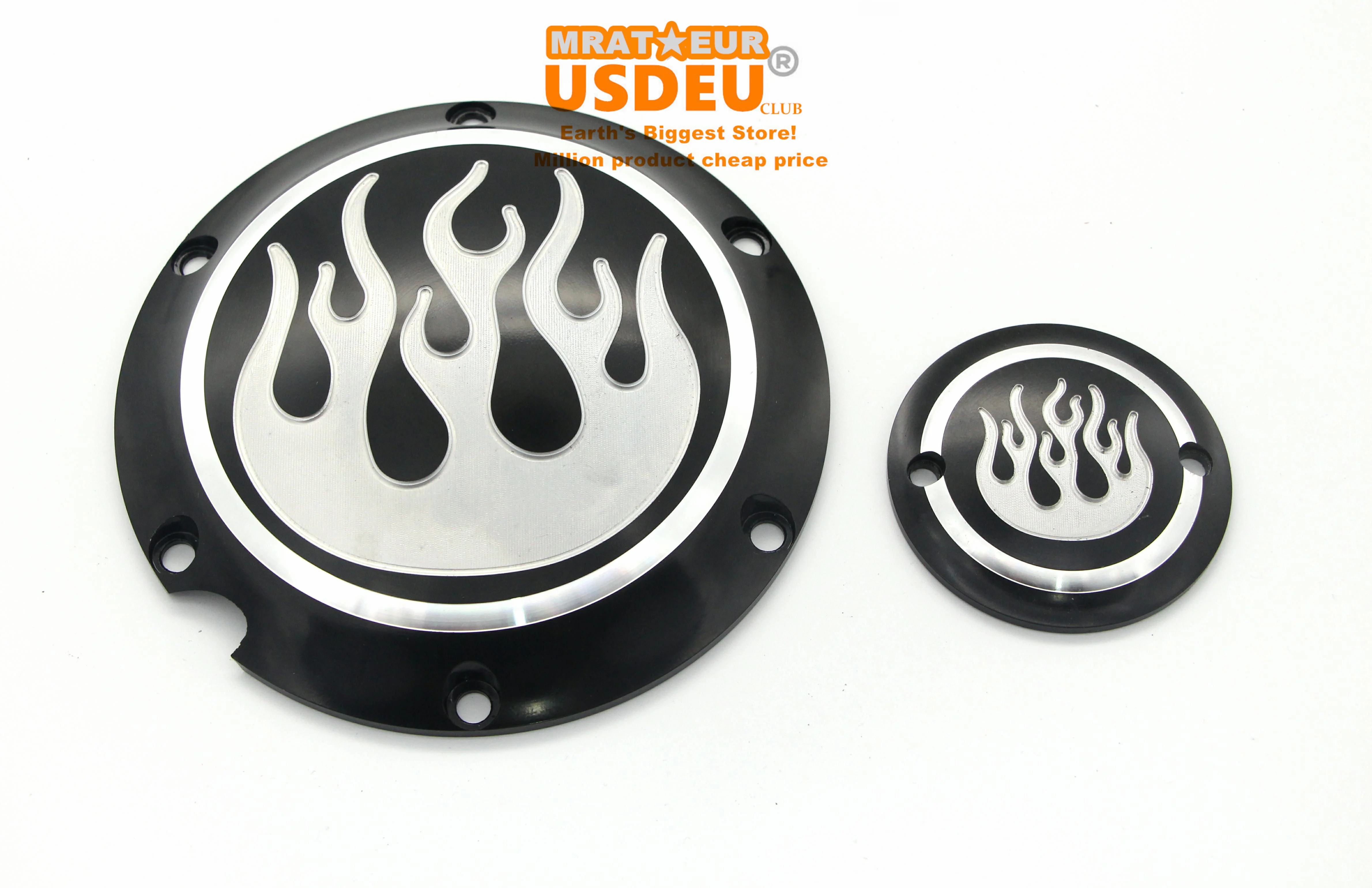 

Motorcycle Dark Custom Air Cleaner Trim for Harley Davidson XLH 883 XL 883 883N 883L 1200N 1200R 1200V 1200X 1200L 1200C Fire