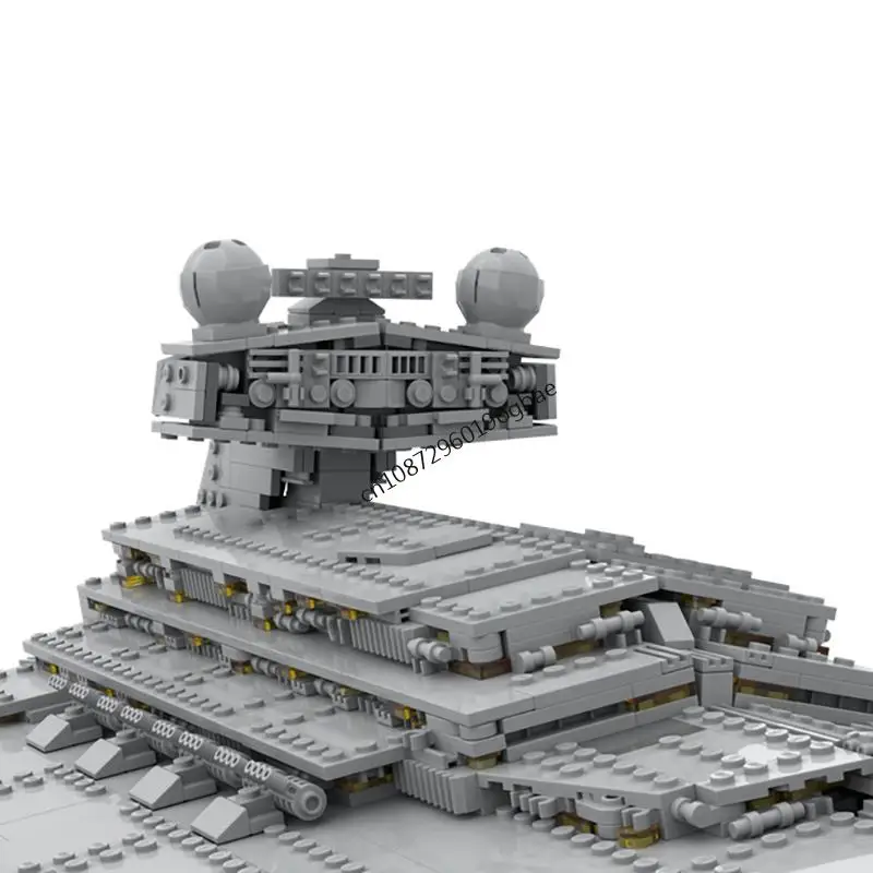 New 2814Pcs Famous Star Battle Movie Moc Chimaera Destroyer Spaceship Diy Creative Ideas Child Toy Birthday Gifts Custom Puzzle