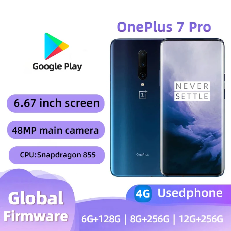 Oneplus 7 Pro 4G Mobile Phone 6.67