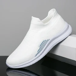 Breathable Men's Walking Shoes Outdoor Lightweight Male Loafer Soft Flexible Men Casual Shoes Fashion Footwear Sneakers 39-48