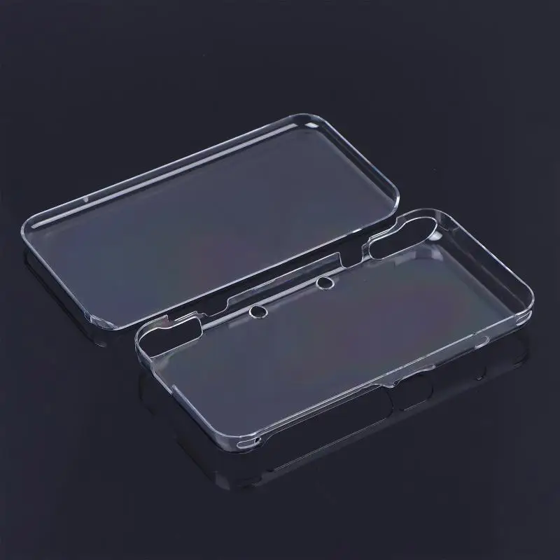 First-Class TPU Protection Armour for NEW 2DSXL NEW2DSLL; Clear Scratch-Resistant PC Crystal Shell