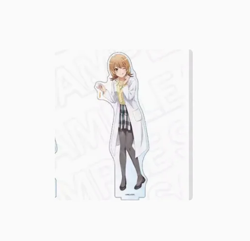 Anime My Youth Romantic Comedy Is Wrong, As I Expected Yukinoshita Yukino Stand Figure Acrylic Model Plate Cosplay Desktop Decor