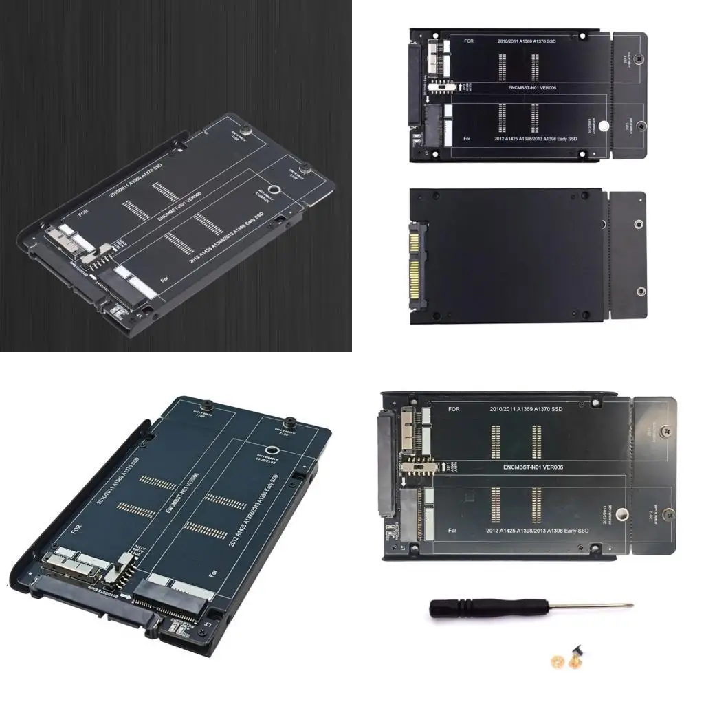 

R53C SSDS TO SATAS Adapters Замена слота для карт за 2010 год 2012 2012 A1425 A1398 MC975 MC976 Laptop емкость