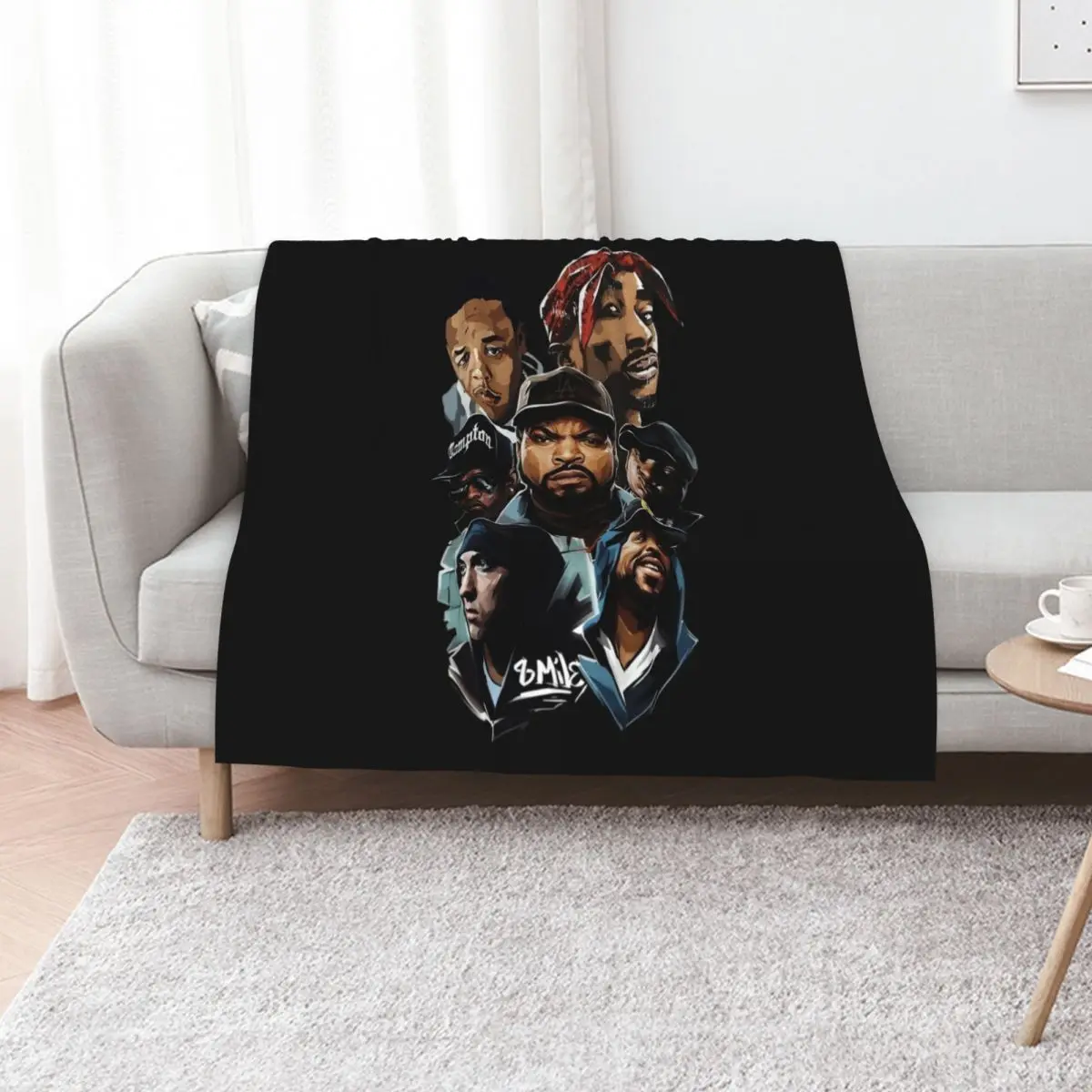 Official Tupac Love Vintage California Throw Blanket Travel Summer Bed Thins Blankets For Baby Sleeping Bag Blankets