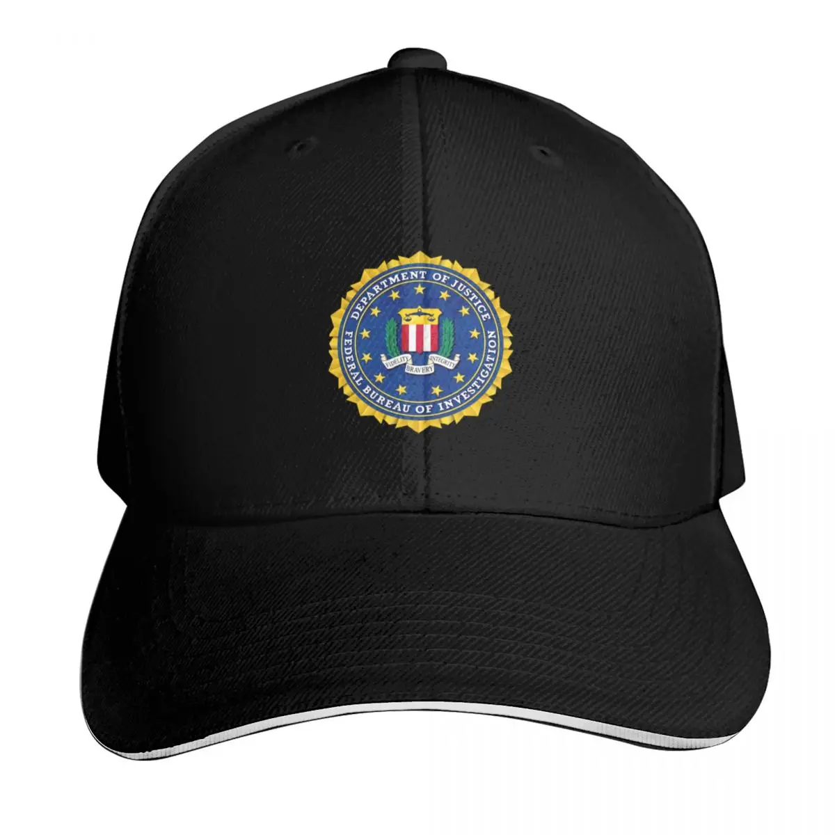 

FBI Baseball Cap Sun Hat For Children Golf Cap Gentleman Hat Designer Hat Sun Hats For Women Men's