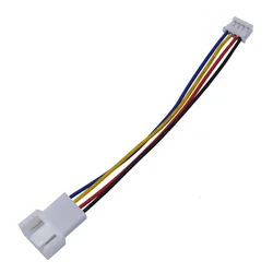 PC Graphics card Motherboard PWM MINI 4Pin PH2.0 To 4Pin Fan Cable Connector Adapter 1 to 2 Y Splitter 4Pin to daul 2X4Pin