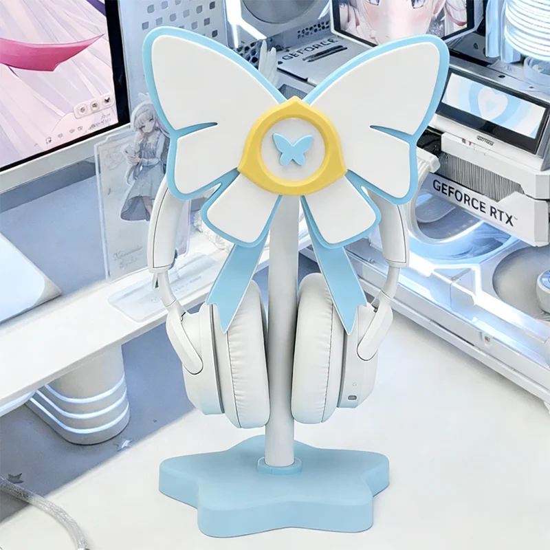 QiaoQiaoMei Ivory Dream Wing H - Desk Setup Headphone Stand 评论和价格