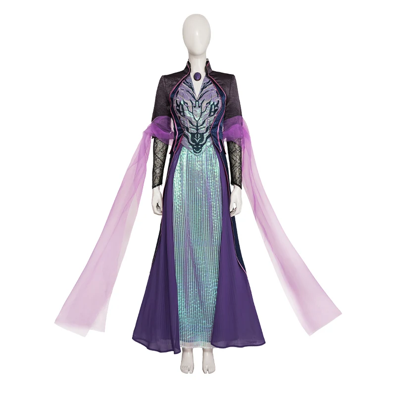 

Mooyiyi cos Agatha Косплей Костюм Хэллоуин Рождество Ролевая Вечеринка Комикс Выставка Игра Аниме Костюм Новое Платье