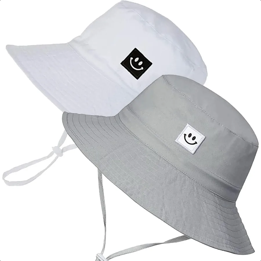 

55cube Toddler Sun Hat Beach Bucket Hat for Girls Boys Toddlers