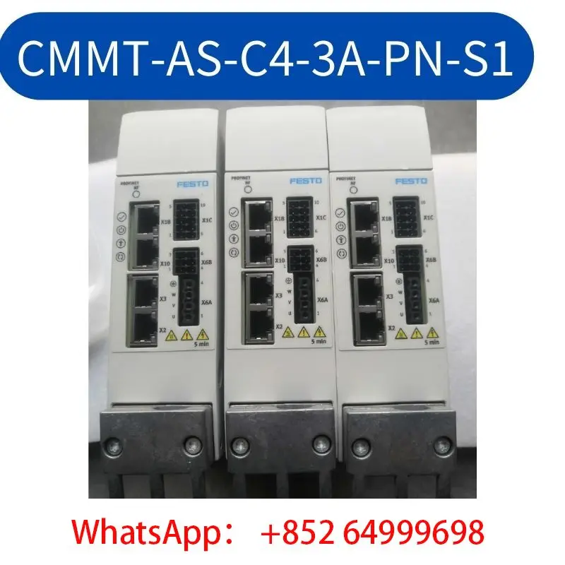 

CMMT-AS-C4-3A-PN-S1 5340815 servo driver second-hand Test OK