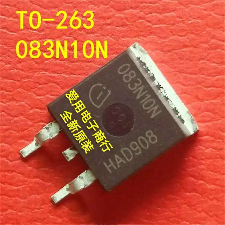 

Free shipping 083N10N IPB083N10N3G TO-263 10PCS