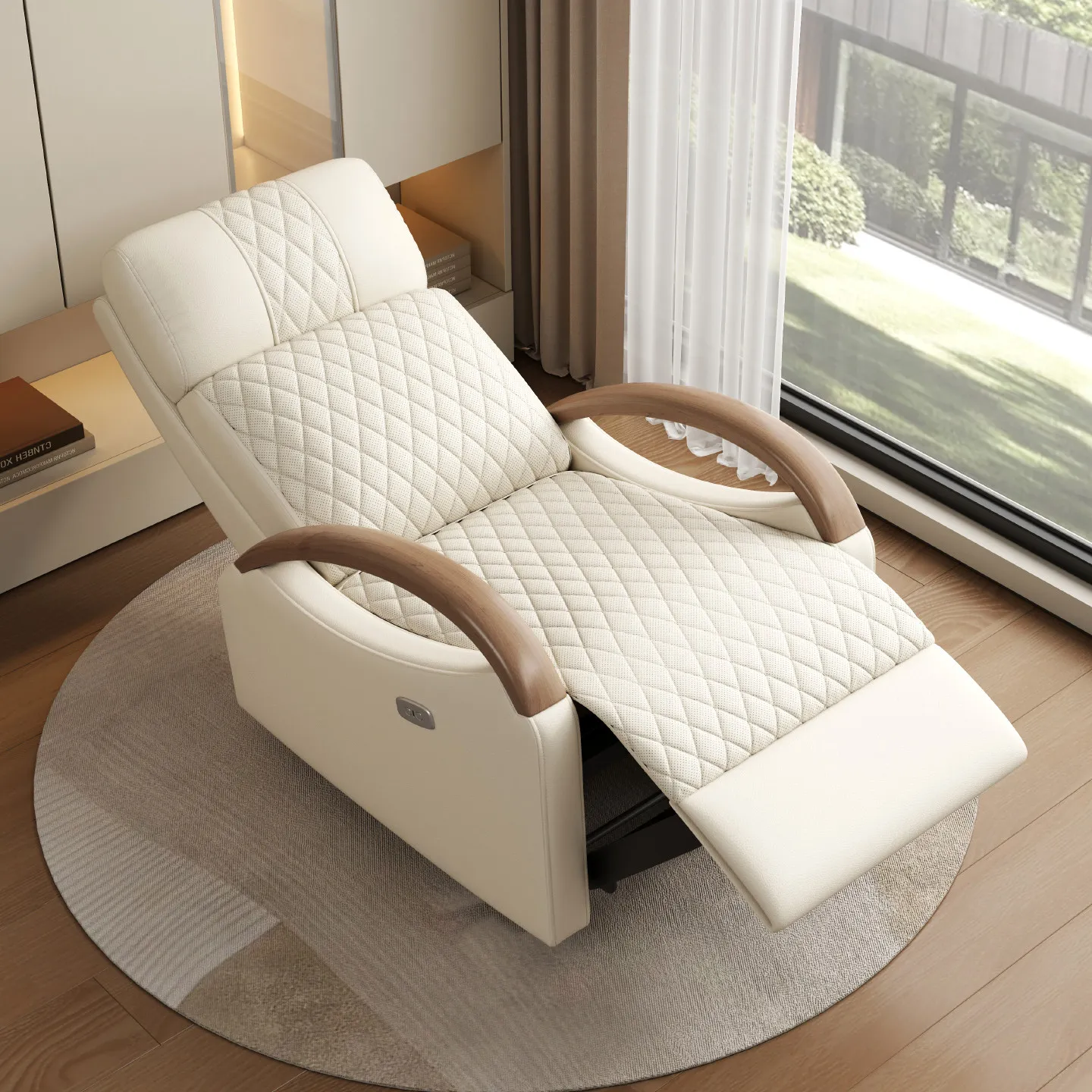YFY electric multi-functional single massage rocking reclining chair bedroom living room casual sleeping lazy sofa