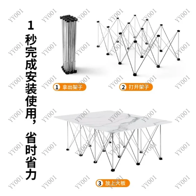 Spider Leg Foldable Workbench Telescopic Multi-purpose Woodworking Joint Rack