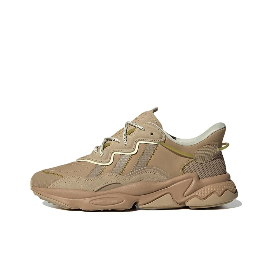 Adidas Originals Ozweego Casual Shoes Women's Low Top Yellow/Umber GY9924