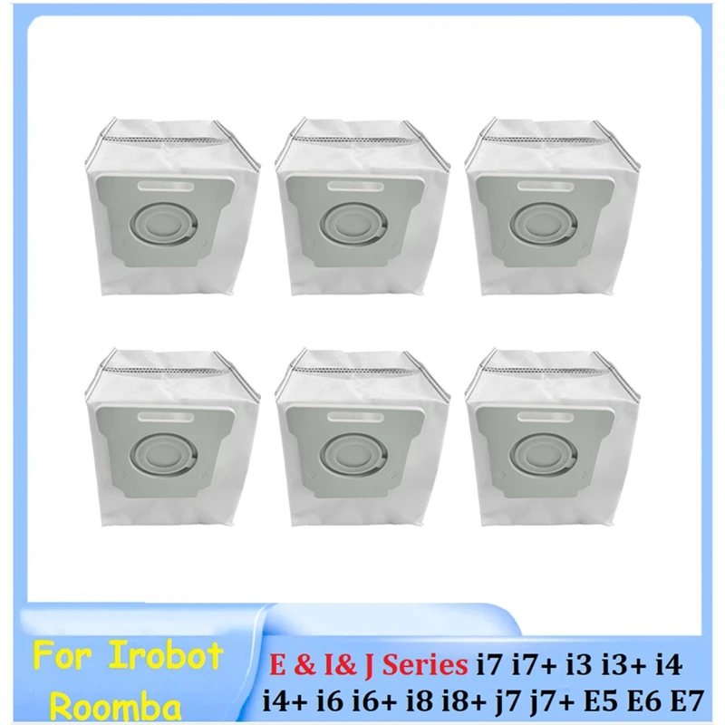 Irobot Roomba用活性炭ダストバッグ,掃除機アクセサリー,i7 plus,i3,e5,e6,e7,s9,s9,ロボット用