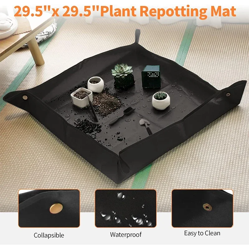 Bonsai Tree Kit 20Pcs Gardening Succulent Tools Set Bonsai Tool Plant Repotting Mat Bonsai Pruning Shears For Indoor Gardening