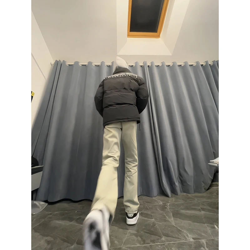 

Мягкие джинсы с мягкой подкладкой Fce, мужские осенне-зимние брюки с прямыми штанинами в стиле ретро, расклешенные брюки в стиле ретро